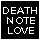 DEATH NOTE LOVE